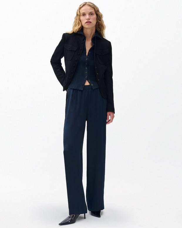 Rag & Bone The Knit Ribbed Buttoned Cardigan