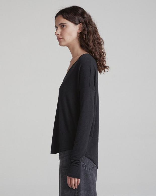 Rag & Bone The Knit Vee Long Sleeve