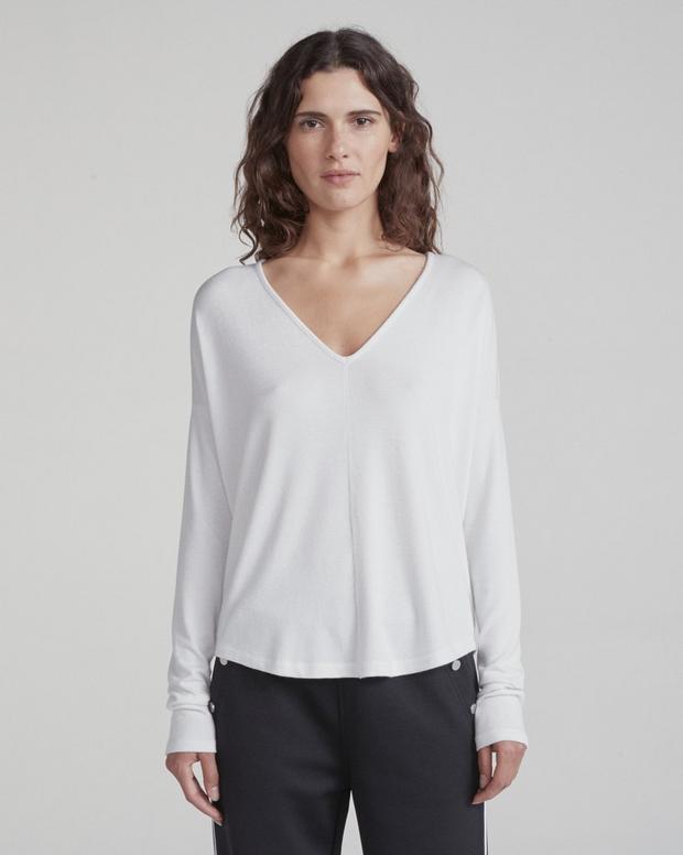 rag & bone The Knit Vee Long Sleeve