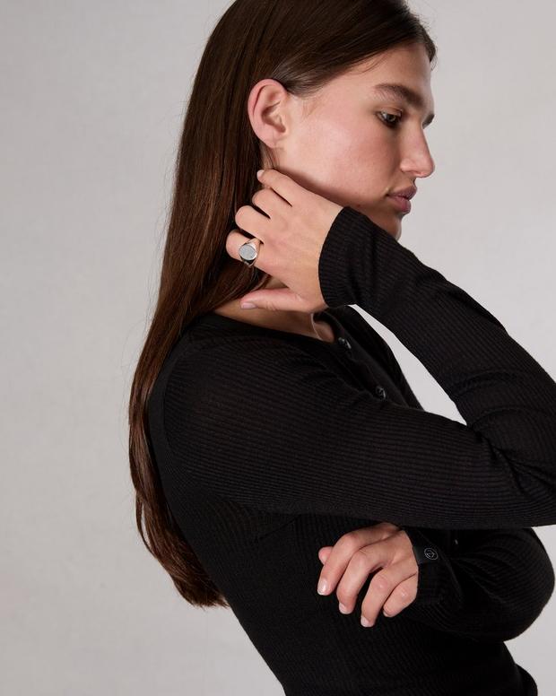 Rag & Bone The Oval Signet Ring