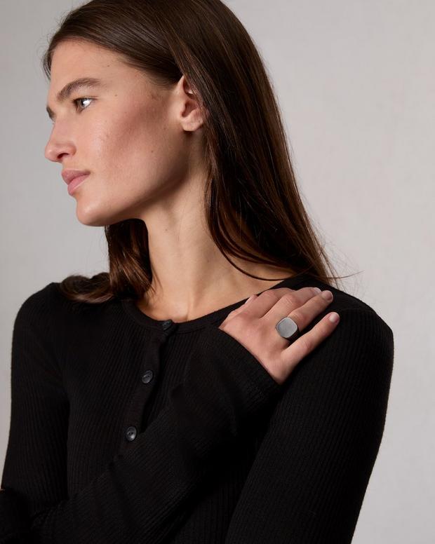 Rag & Bone The Square Signet Ring