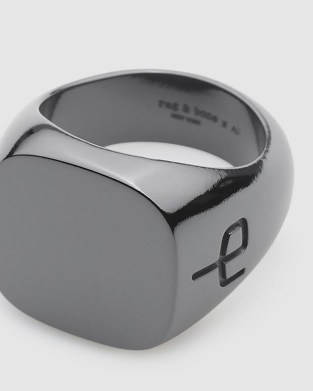 Rag & Bone The Square Signet Ring