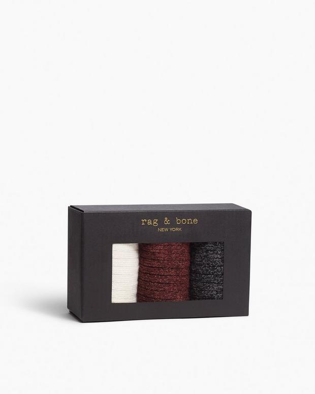 Rag & Bone Three-Pack Hiking Socks