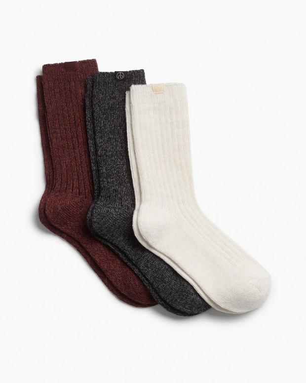 rag & bone Three-Pack Hiking Socks