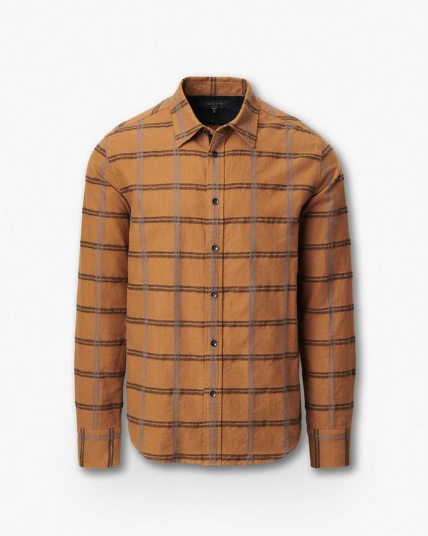 Rag & Bone Tomlin Brushed Oxford Shirt
