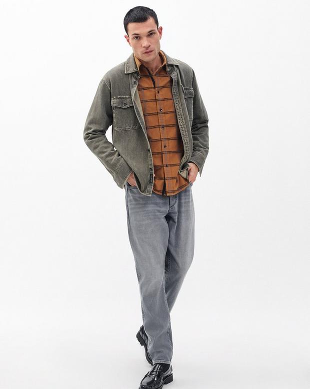 Rag & Bone Tomlin Brushed Oxford Shirt