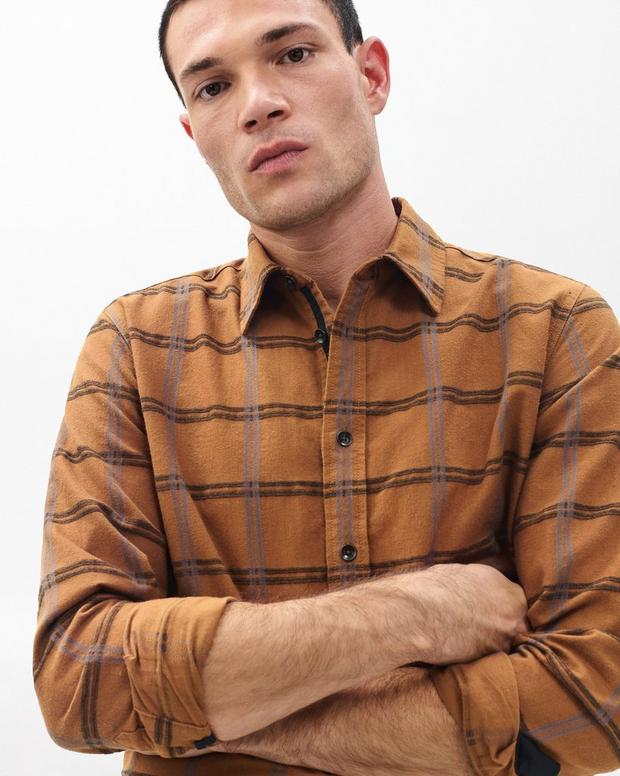 Rag & Bone Tomlin Brushed Oxford Shirt