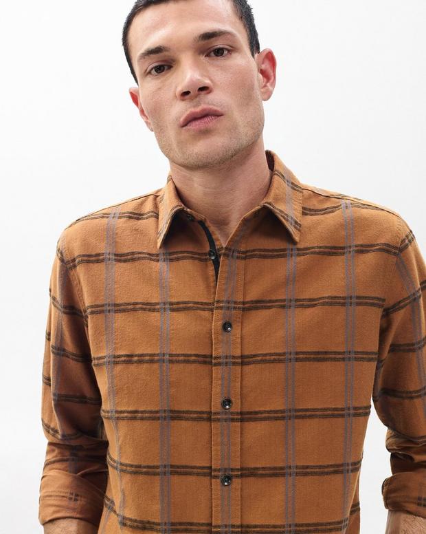 rag & bone Tomlin Brushed Oxford Shirt