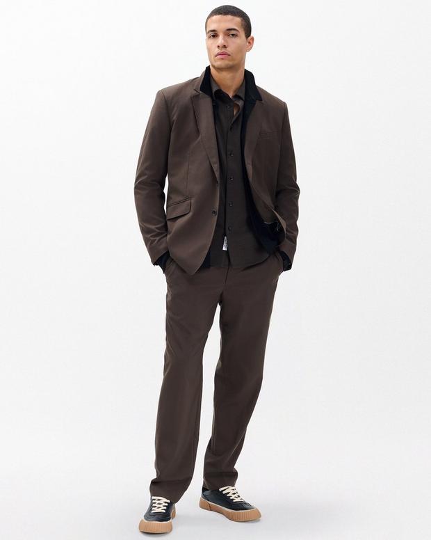 Rag & Bone Tomlin Merino Wool Knit Shirt