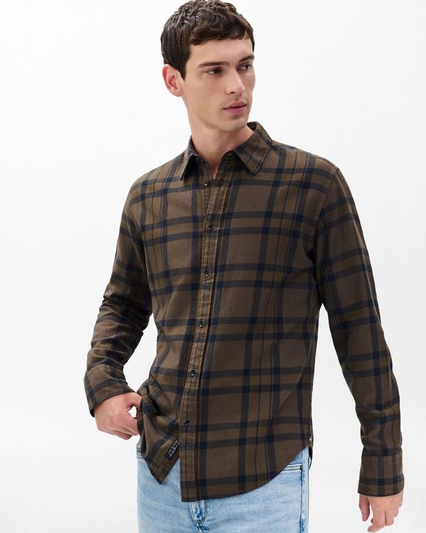 rag & bone Tomlin Plaid Flannel Shirt