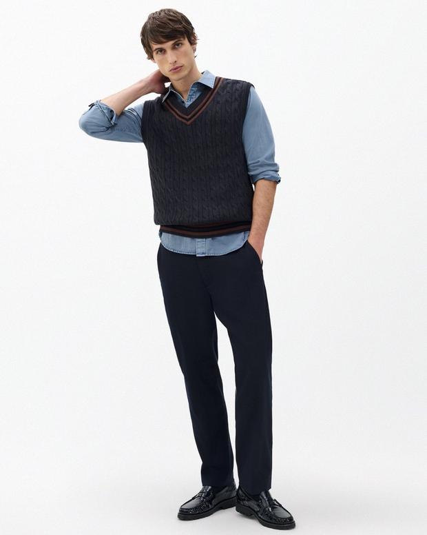 Rag & Bone Tristan Cricket Sweater Vest