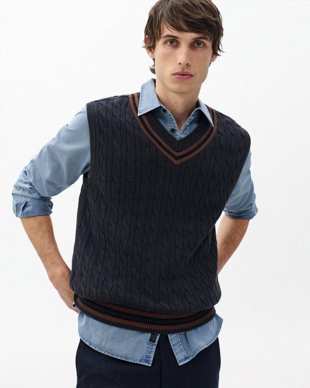 rag & bone Tristan Cricket Sweater Vest