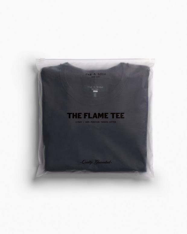 Rag & Bone Two-Pack Classic Flame Tee