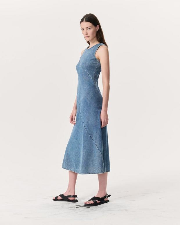 Rag & Bone Ultra Featherweight Lisbon Denim Dress