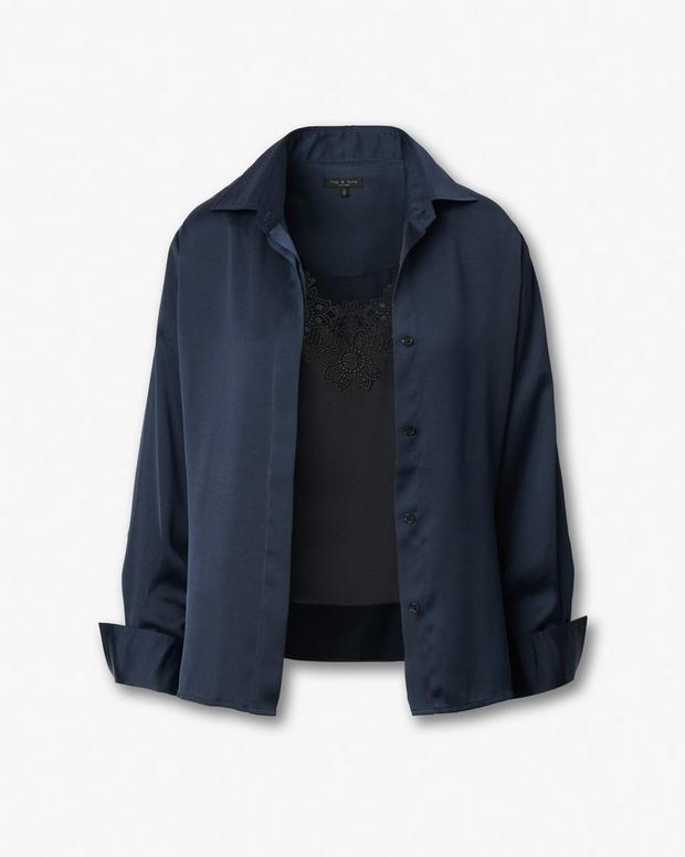 Rag & Bone Venus Lace Cami Blouse