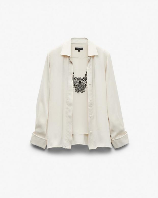 Rag & Bone Venus Lace Cami Blouse