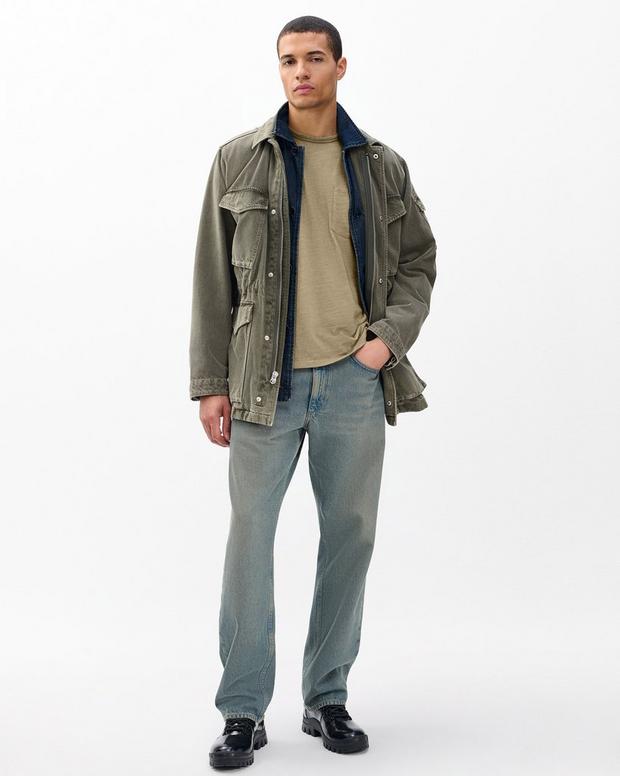 Rag & Bone Washed Classic Flame Tee