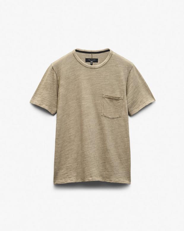 rag & bone Washed Classic Flame Tee