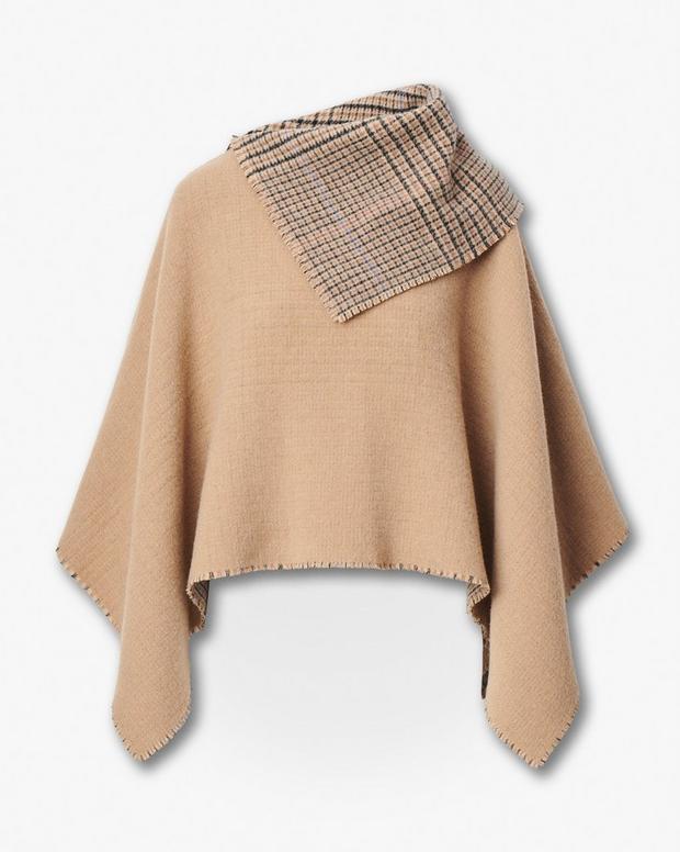Rag & Bone Wendy Reversible Cowl Poncho