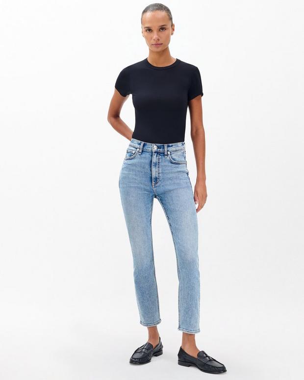 Rag & Bone Wren Slim Straight Jeans
