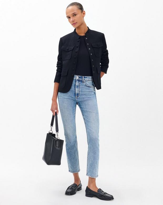 rag & bone Wren Slim Straight Jeans