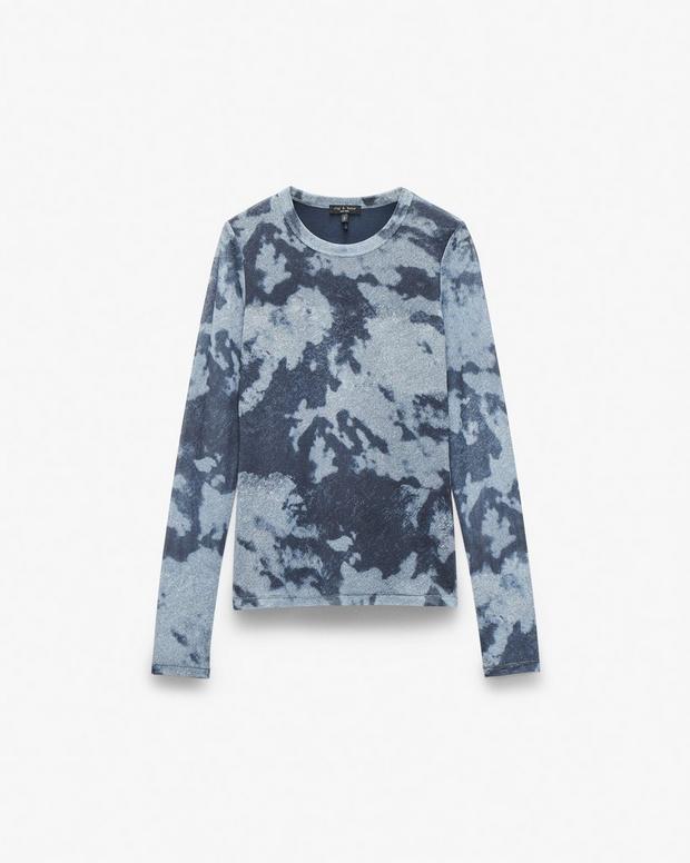 Rag & Bone Yana Stretch Mesh Tee