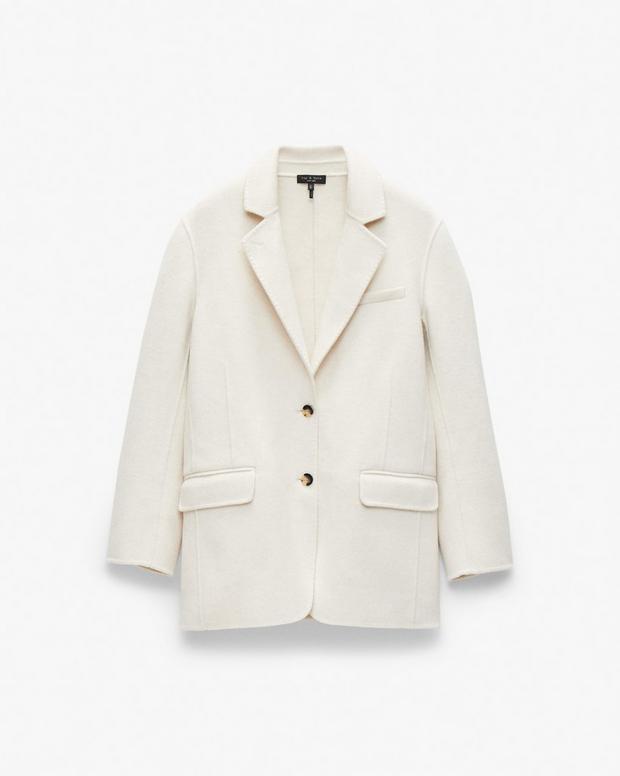 Rag & Bone Zoe Double-Face Wool Blazer
