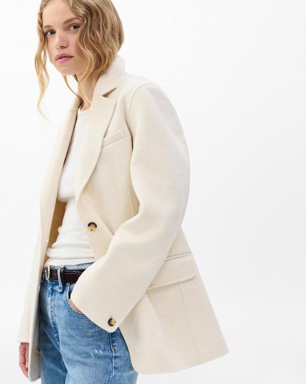 Rag & Bone Zoe Double-Face Wool Blazer