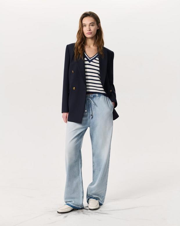rag & bone Ultra Featherweight Logan Wide-Leg Beach Pants