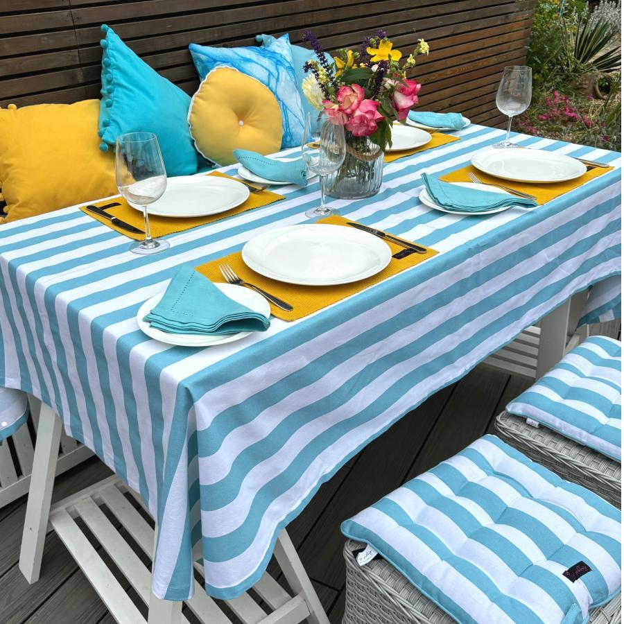 Ragged Rose Duck Egg Blue Napkins