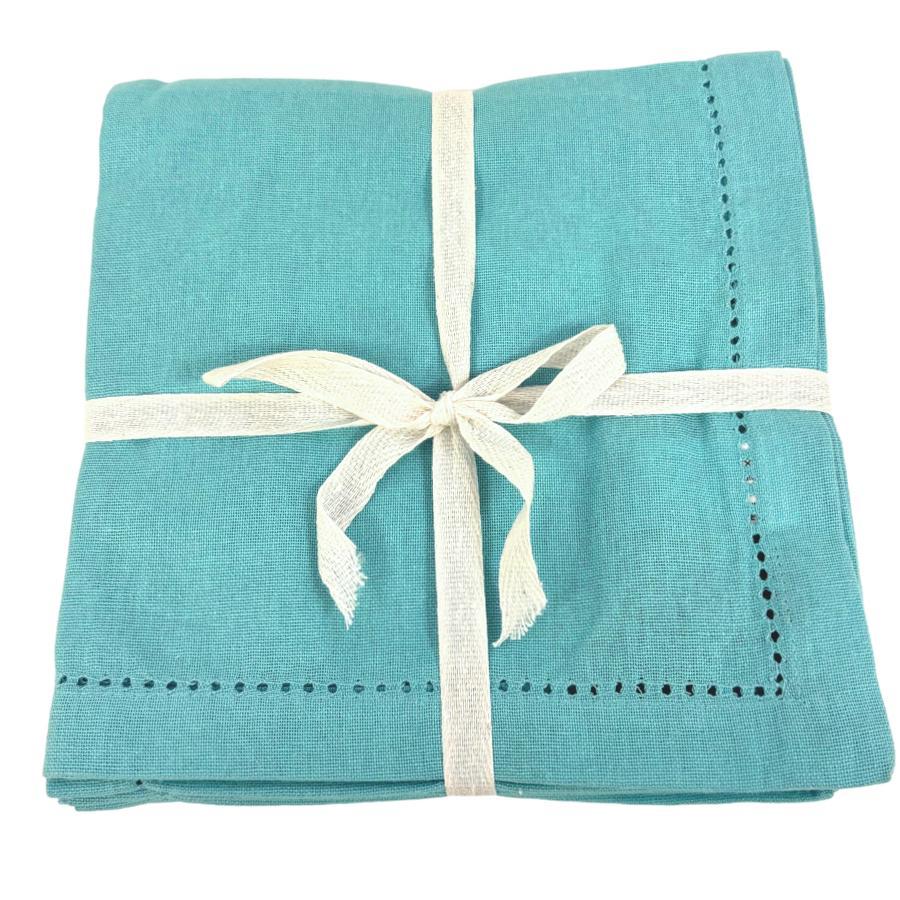 ragged rose Duck egg Blue Napkins