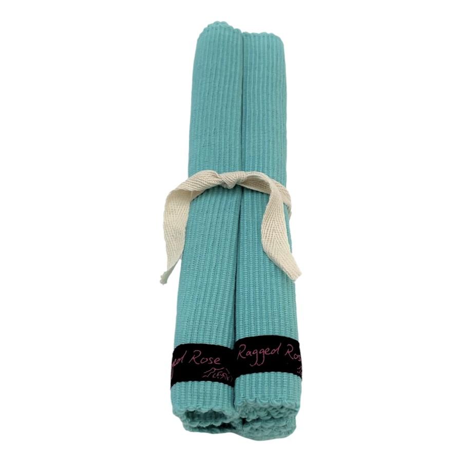 Ragged Rose Duck Egg Blue Placemats