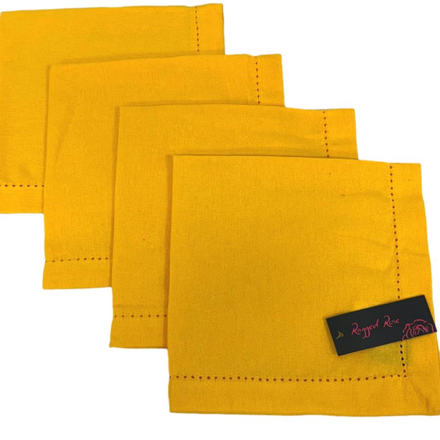 Ragged Rose Gold Napkins