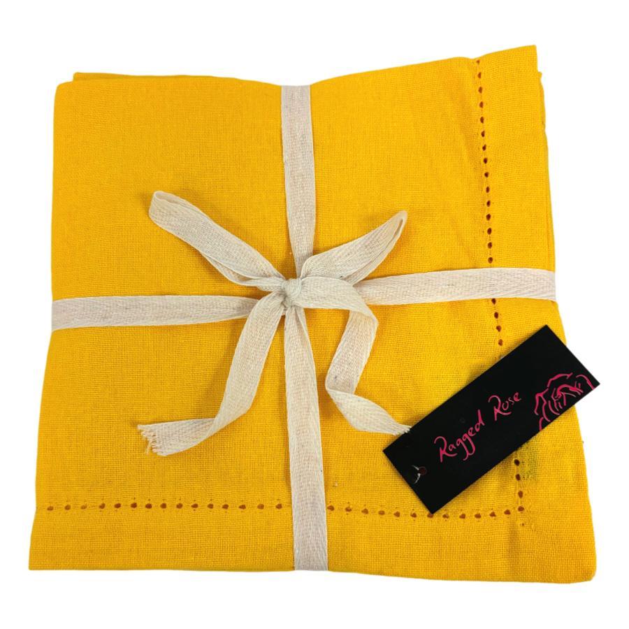 ragged rose Gold Napkins