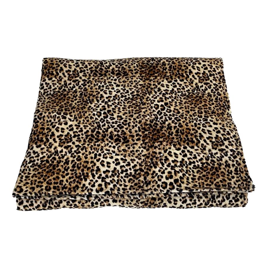 Ragged Rose Lauren Leopard Velvet Blanket