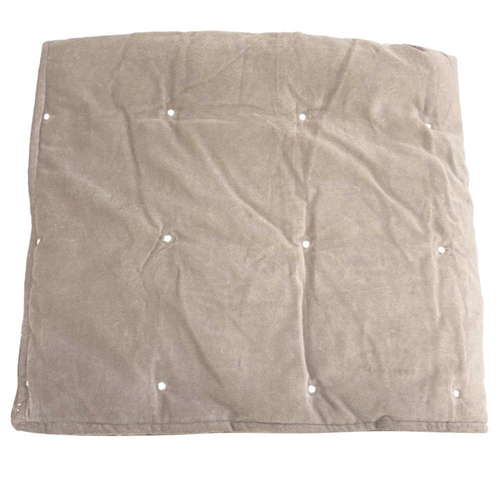 Ragged Rose Lauren Taupe Velvet Blanket