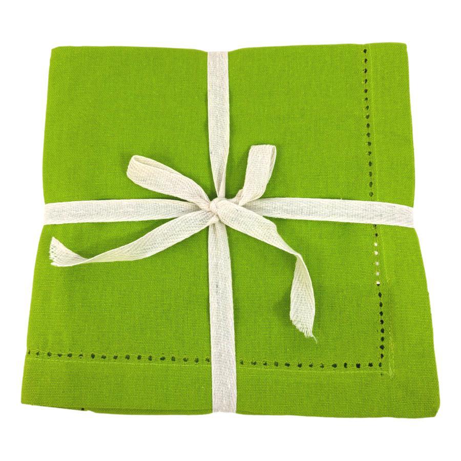 ragged rose Lime Green Napkins