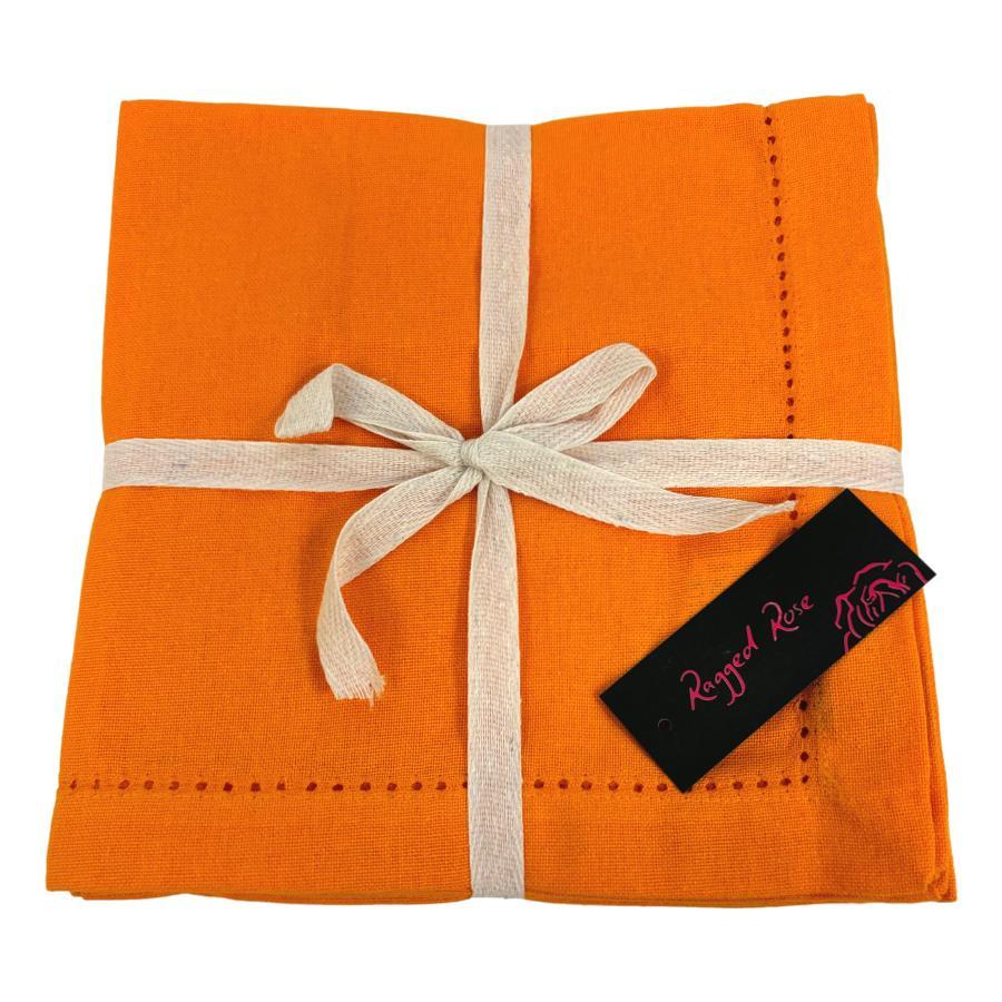 ragged rose Orange Napkins