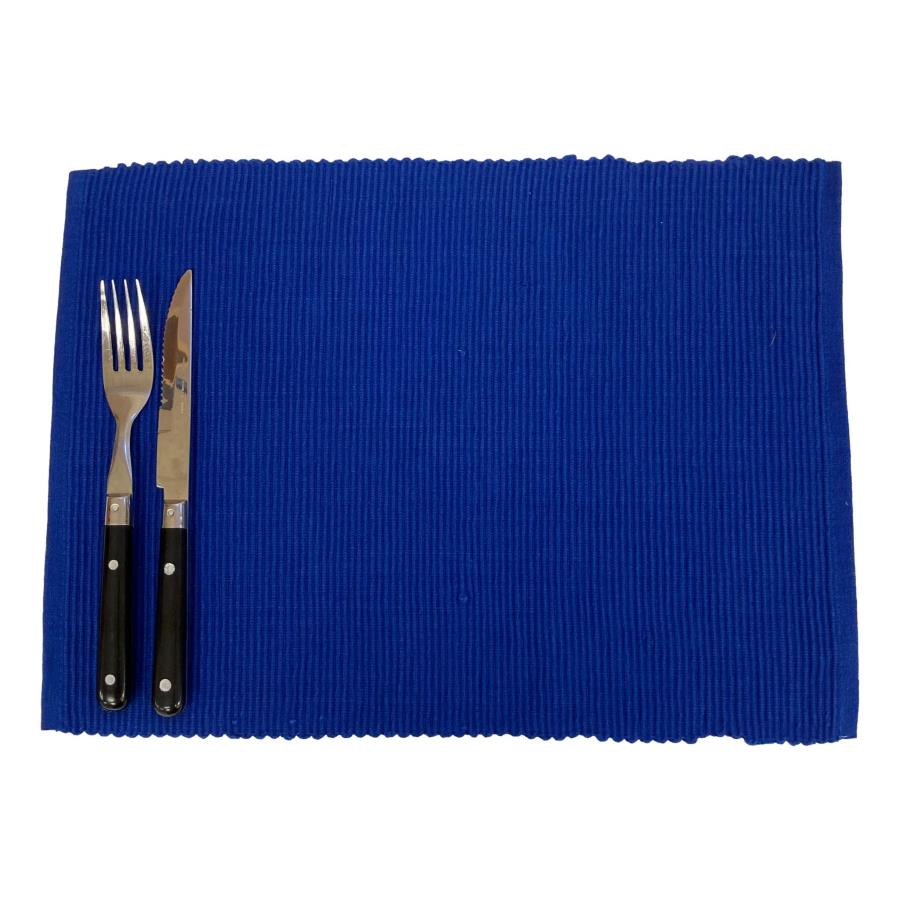 ragged rose Royal Blue Placemats