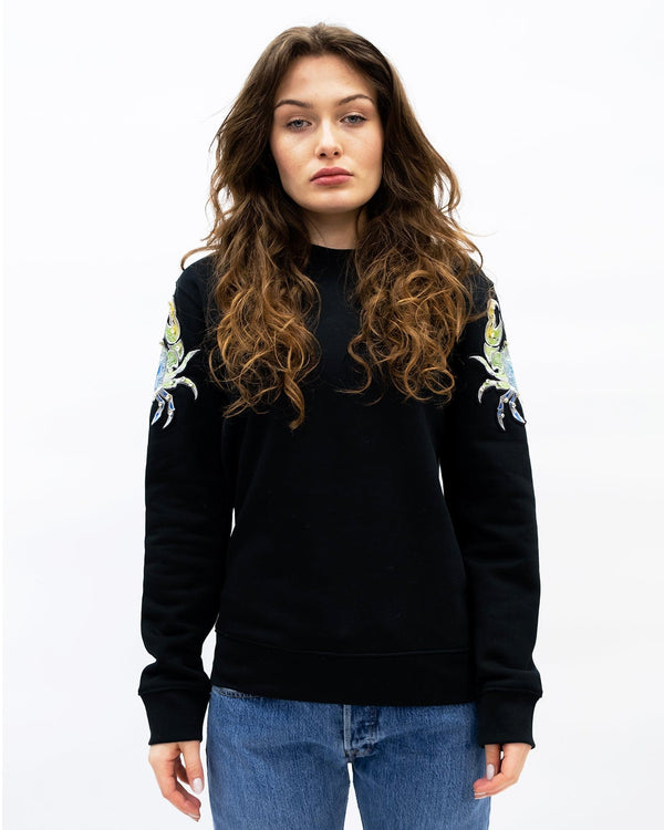 Ragyard Evergreen - Black Crab Patch Sweatshirt