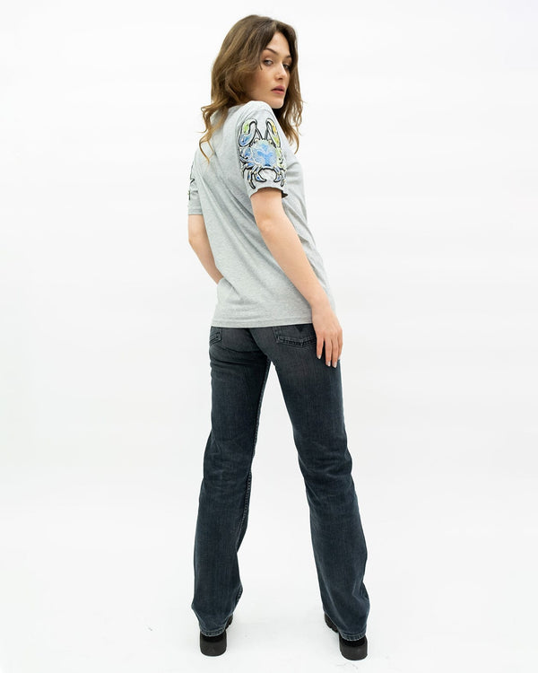 Ragyard Evergreen- Grey Crab Patch T-Shirt