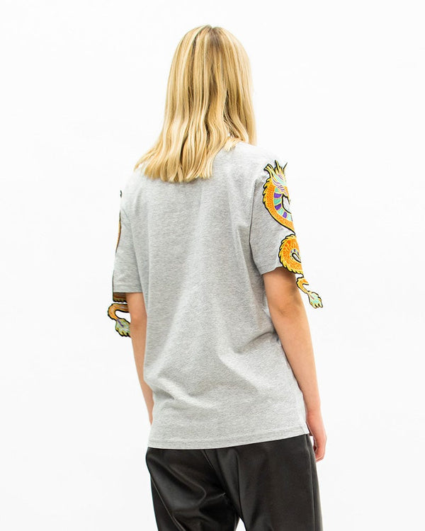 Ragyard Evergreen - Grey Dragon Patch T-Shirt