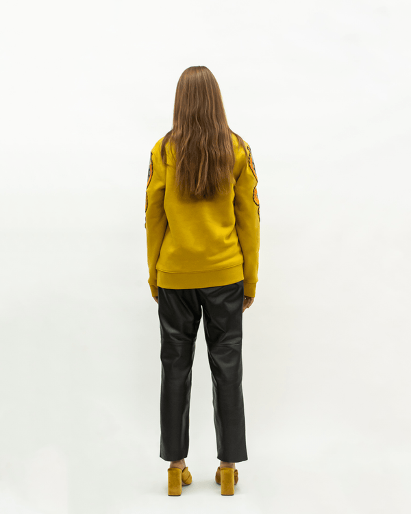 Ragyard Evergreen - Ochre Dragon Patch Sweatshirt