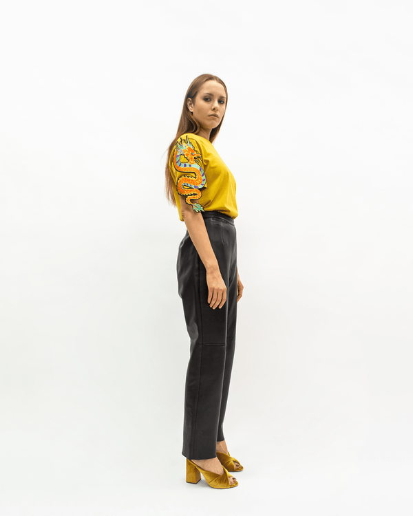 ragyard Evergreen - Ochre Dragon Patch T-Shirt