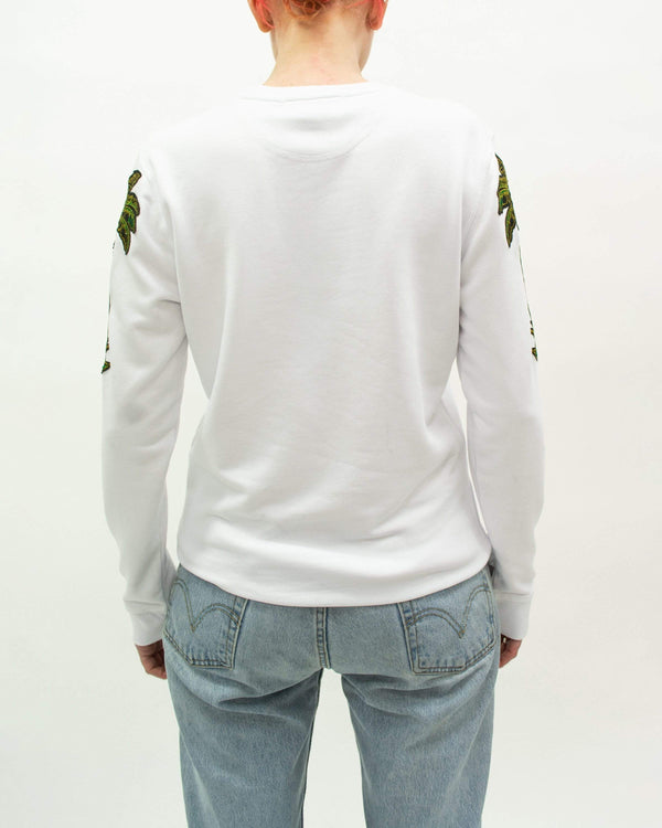 Ragyard Palm Tree Sweatshirt White