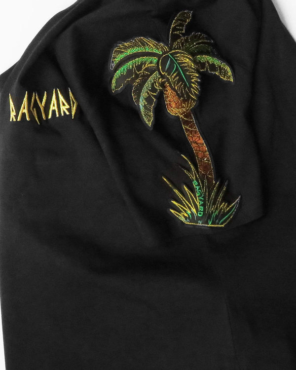Ragyard Palm Tree T-shirt Black