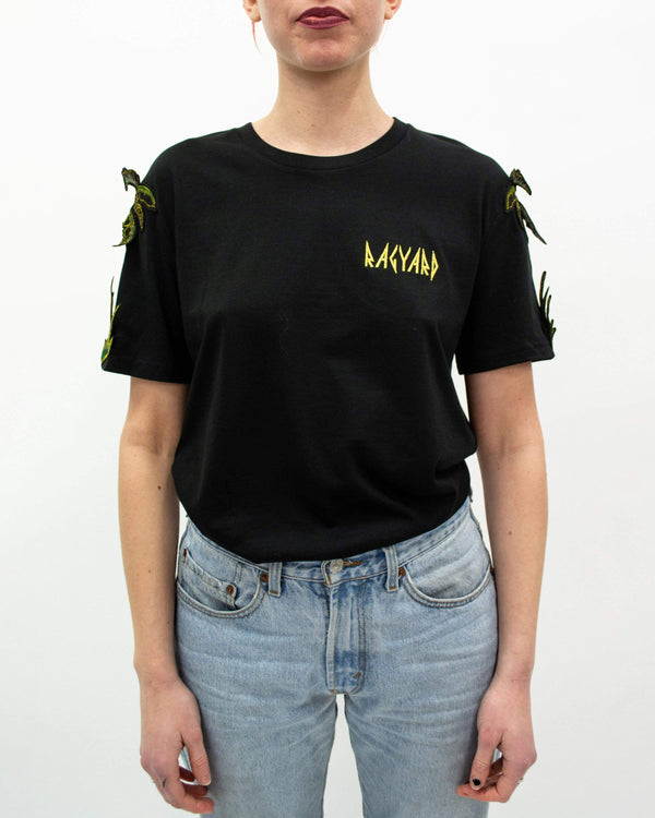 Ragyard Palm Tree T-shirt Black