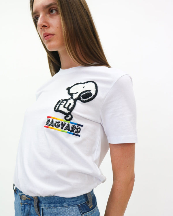 Ragyard Ragyard X Peanuts Crochet Snoopy T-Shirt