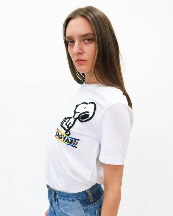 Ragyard Ragyard X Peanuts Crochet Snoopy T-Shirt