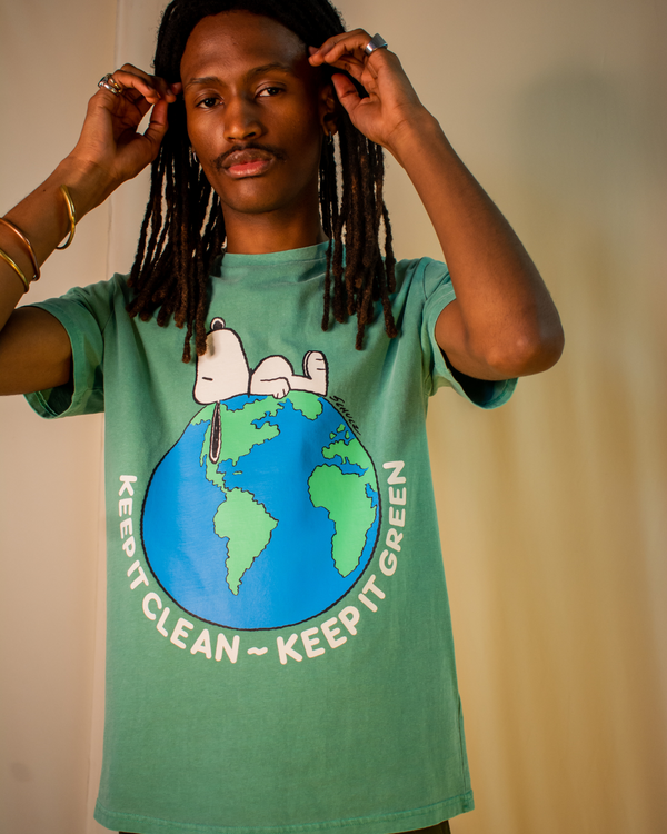 Ragyard Ragyard X Peanuts Keep It Green T-Shirt